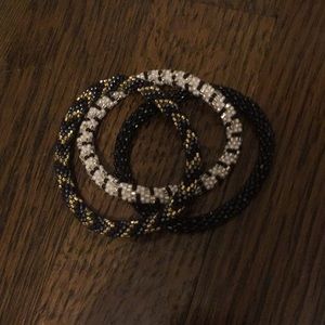 3-Piece beaded bracelet set